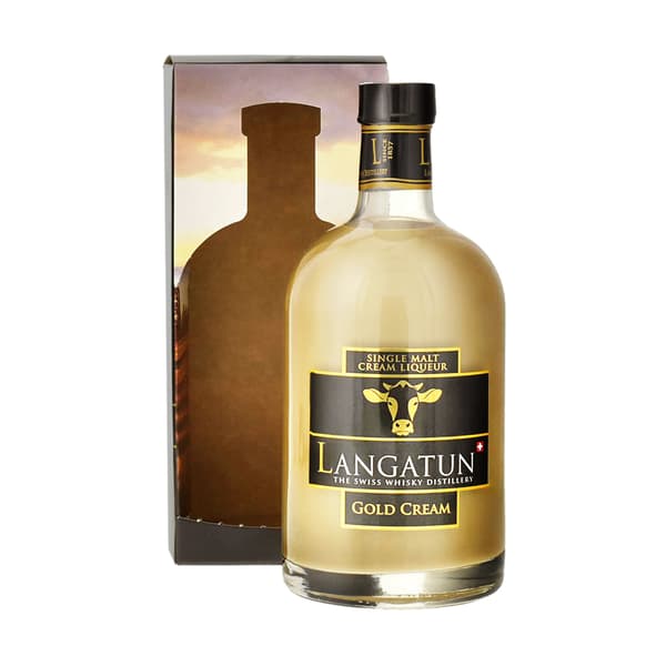 Langatun Gold Cream Single Malt Cream Liqueur 50cl