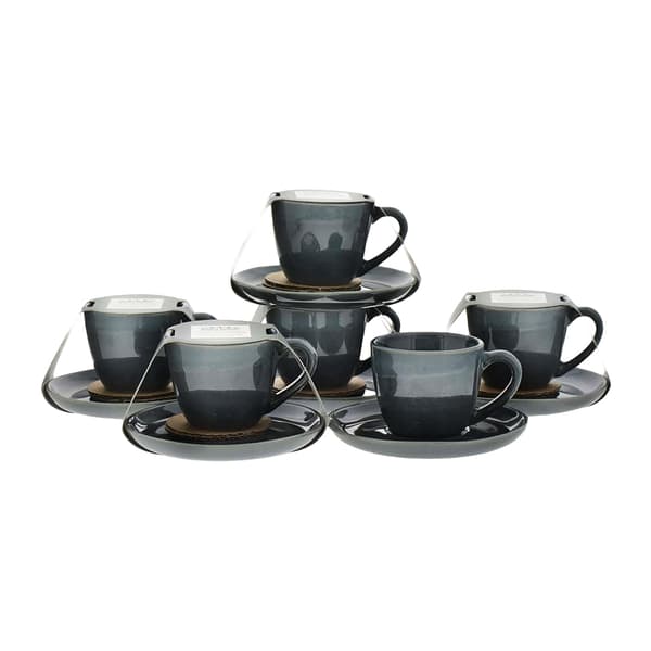 Danny Home Tassenset Speckled Blue 10cl 6-teilig