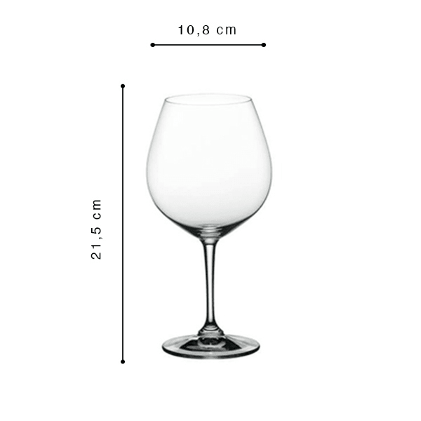 Nachtmann ViVino Burgunder, 4er-Pack