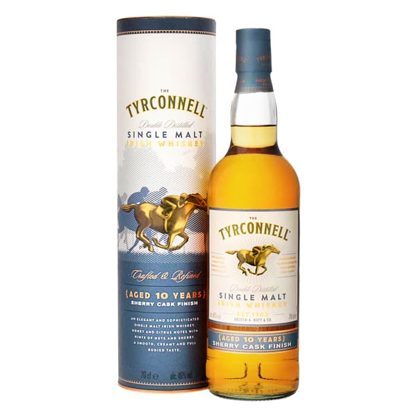The Tyrconnell 10 Years Sherry Cask Whiskey 70cl