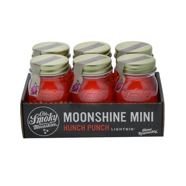 Ole Smoky Hunch Punch Lightnin 5cl, 6er-Pack