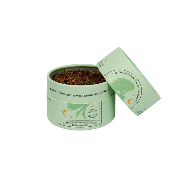 Cosmic Dealer If the Moon was Made of Mint Ayurvedic Triple Mint & Cacao Loose Tea