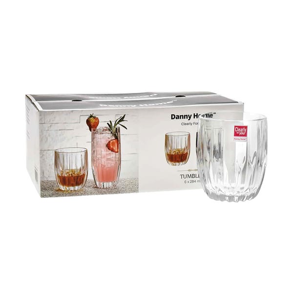 Danny Home Limonlu Tumbler 28.5cl, pack de 6