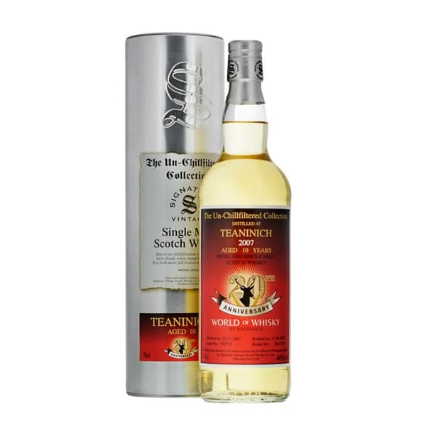Teaninich 10 Years 20th Anniversary Single Malt Scotch Whisky 70cl