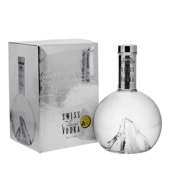 Studer Swiss Classic VODKA (ohne Goldflitter) 70cl