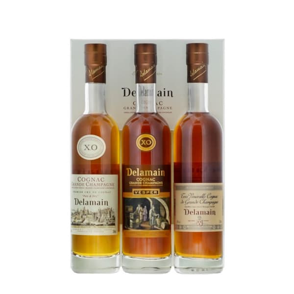 Delamain Cognac Trio Set (Pale&Dray, Vesper, Très Vénérable) 3x20cl