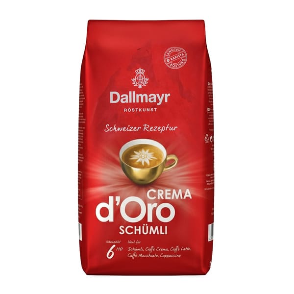 Dallmayr Crema d'Oro Schümli grains de café 1kg