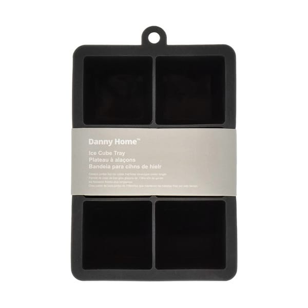 Danny Home Eiswürfelform Grau 6 Stück 16.5x10.7x4.5cm