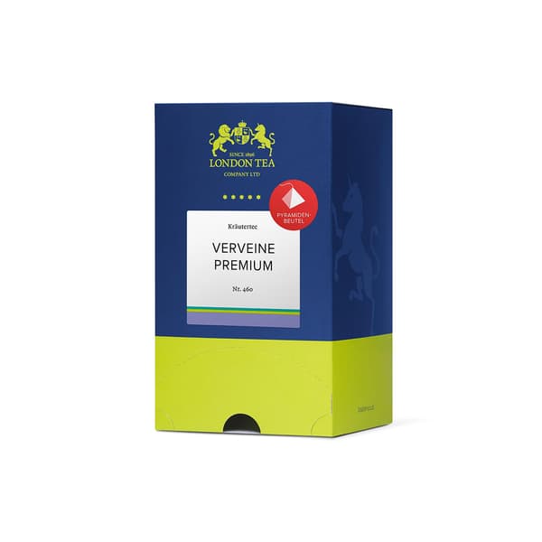 London Tea Verveine tisane avec 25 sachets pyramidaux