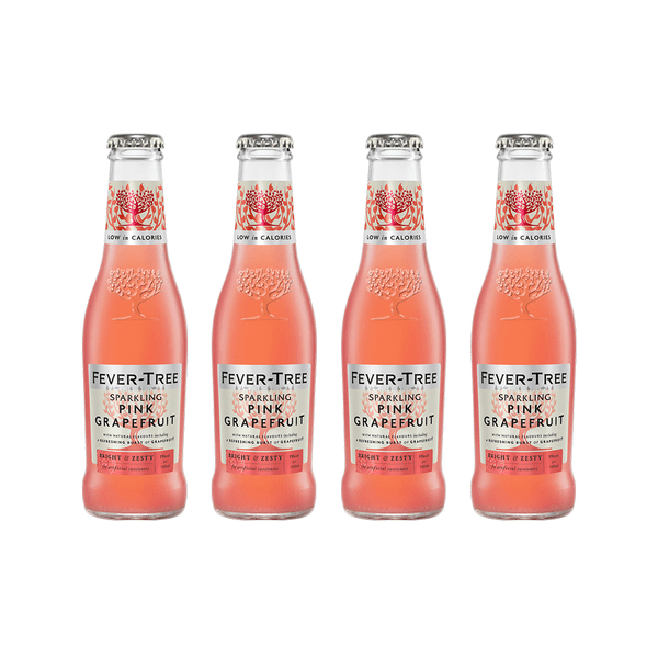 Fever-Tree Sparkling Pink Grapefruit 20cl, 4er-Pack