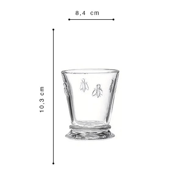 La Rochère Abeille Trinkgläser 26cl 4er Pack