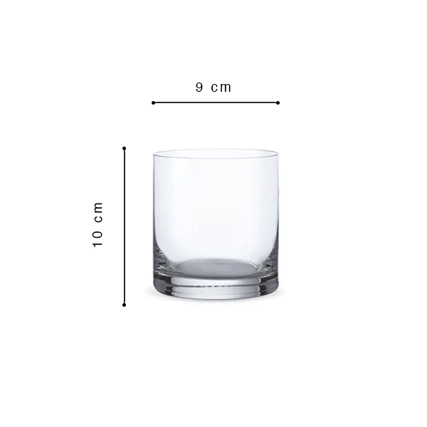 Bohemia Crystal Glass Barline D.O.F. Whiskyglas 41cl, 6er-Set