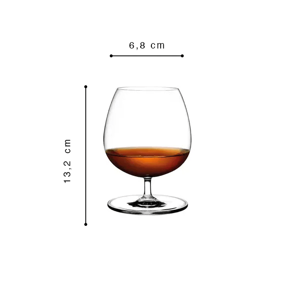 Nude Vintage Cognac Glas 50cl 2er-Pack