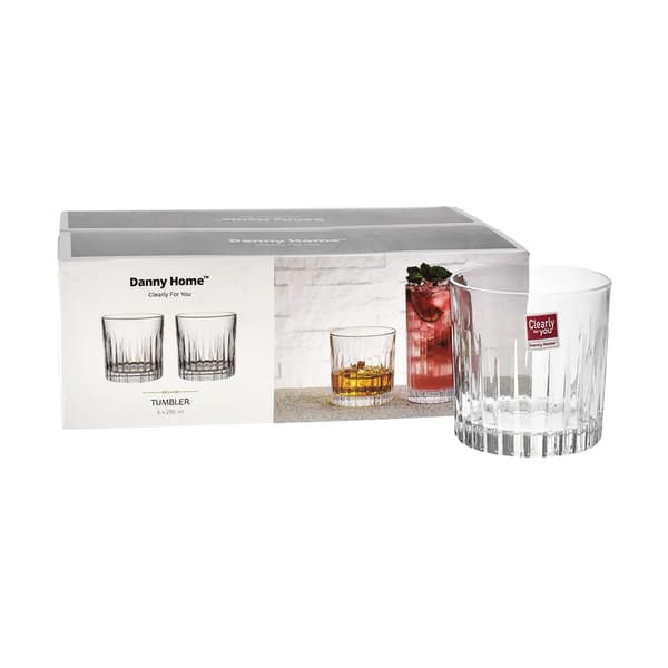 Danny Home Tumbler Glas 29.5cl, 6er-Pack