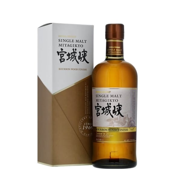 Nikka Miyagikyo Single Malt Whisky Bourbon Wood Finish 70cl