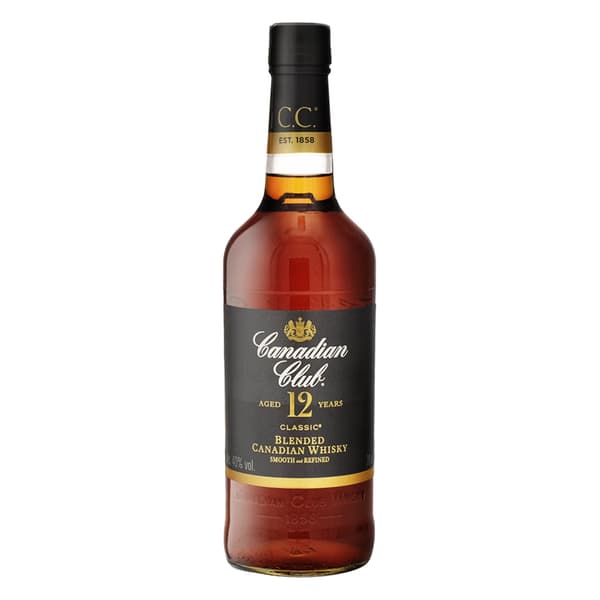 Canadian Club Classic 12 Years Canadian Whisky 70cl