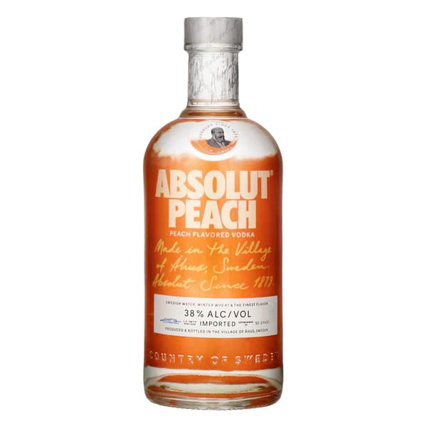 Absolut Peach Vodka 70cl