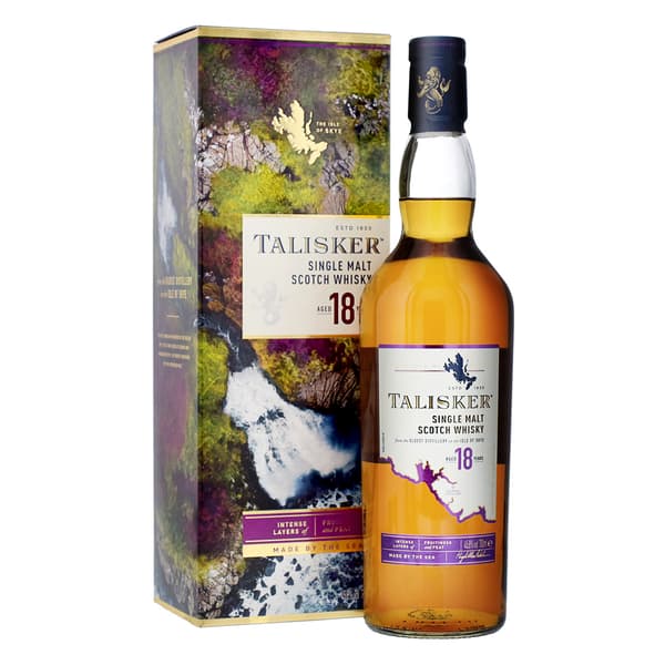 Talisker Single Malt Whisky 18 Years 70cl