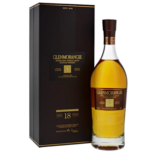Glenmorangie 18 Years Single Malt Whisky 70cl