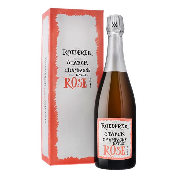Louis Roederer Brut Nature Rosé mit Geschenksverpackung 2015 75cl