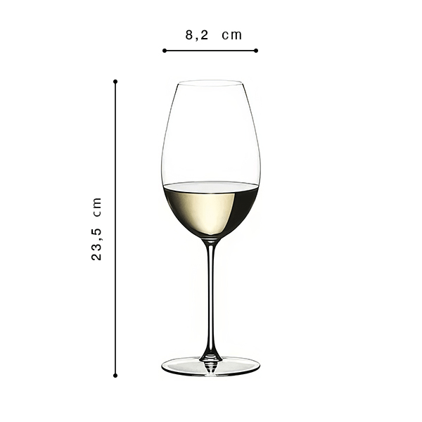 Riedel Veritas Sauvignon Blanc Verre à Vin, Pack de 2