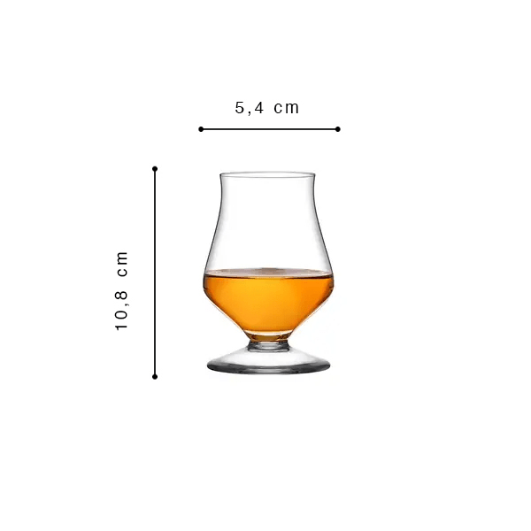 Nude Islands Whisky Tasting Glas Short 2er-Pack