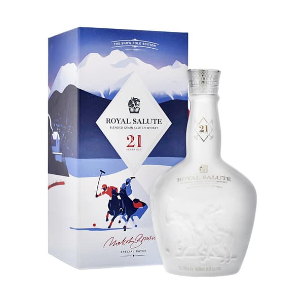 Royal Salute 21 Years Snow Polo Edition Blended Scotch Whisky 70cl