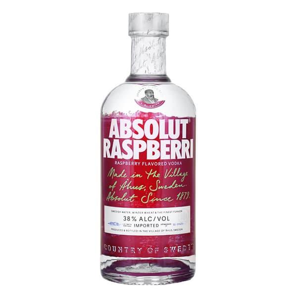 Absolut Raspberry Vodka 70cl