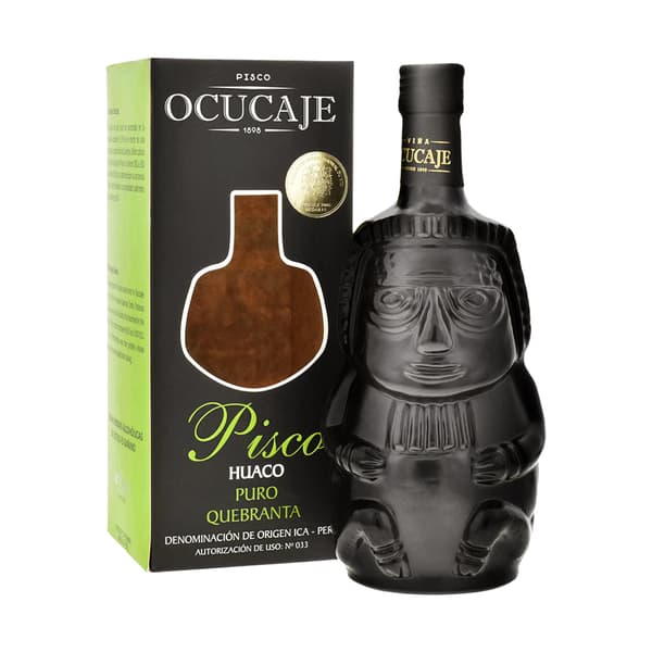 Pisco Ocucaje Quebranta Huaco Color 75cl