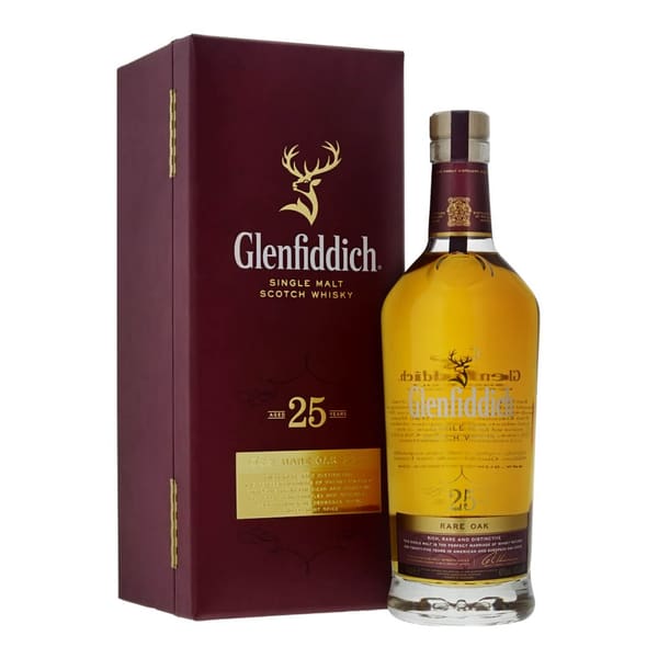 Glenfiddich 25 Years Rare Oak Whisky 70cl