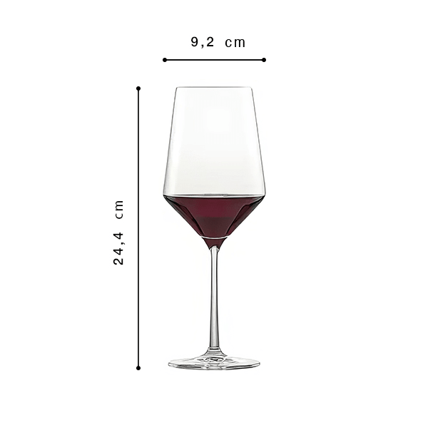 Zwiesel Glas Cabernet Rotweinglas Pure 54cl 2er Pack