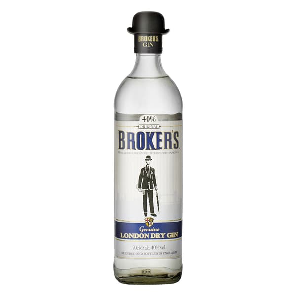 Broker's Premium London Dry Gin 70cl 40%