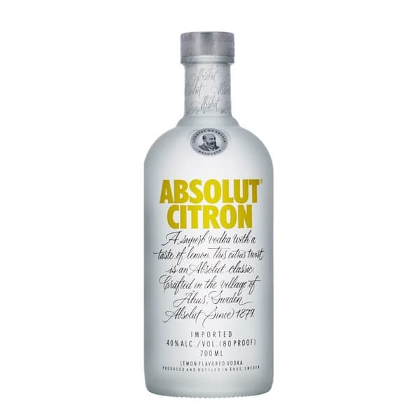 Absolut Citron Vodka 70cl
