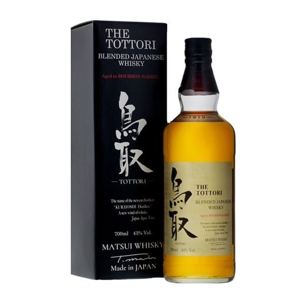 The Tottori Blended Bourbon Barrel Whisky 70cl