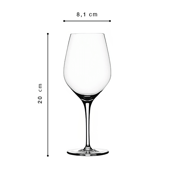 Spiegelau Authentis Petits verres à vin blanc, Ensemble de 4