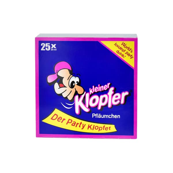Kleiner Klopfer Pfläumchen Liqueur de prune 25x2cl
