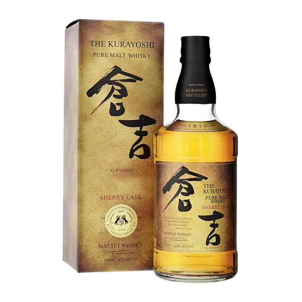 The Kurayoshi Japanese Pure Malt Whisky Sherry Cask 70cl