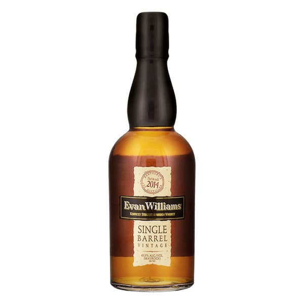 Evan Williams Single Barrel Vintage Bourbon Whiskey 70cl