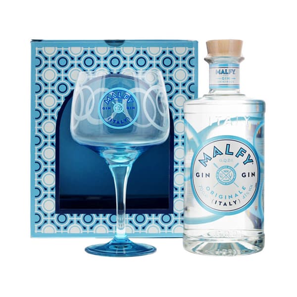 Malfy Gin Originale 70cl Set mit Glas