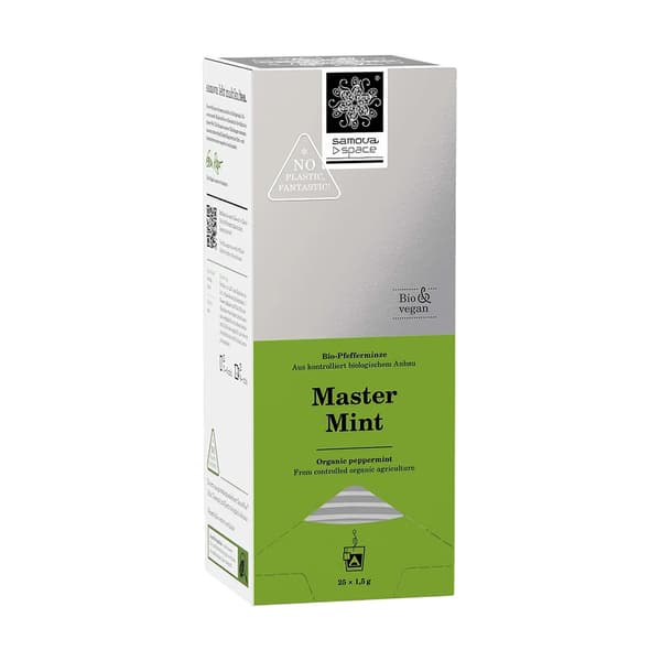 Avantcha Master Mint Space Boîte de 25 sachets de thé à la menthe bio
