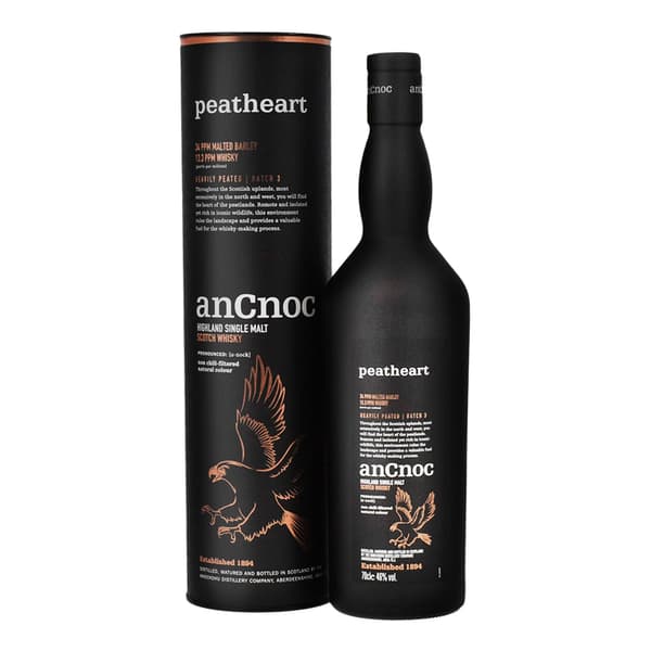 AnCnoc Peatheart Single Malt Whisky 70cl