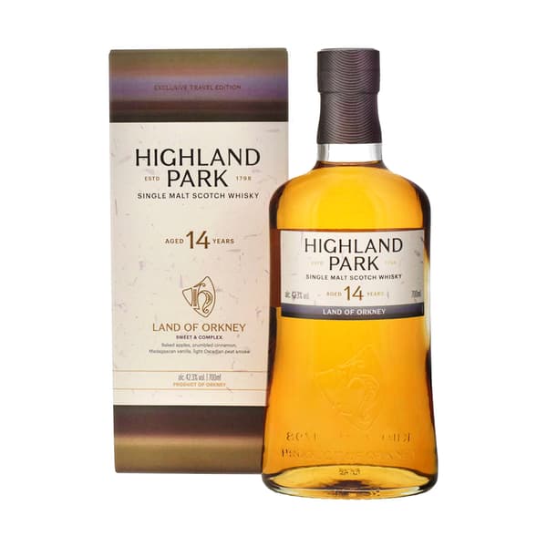 Highland Park 14 Years Land of Orkney Single Malt Whisky 70cl