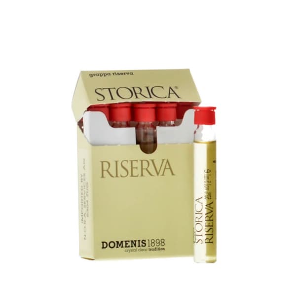 Domenis1898 Storica Riserva Grappa 10 x 0.5cl Packung