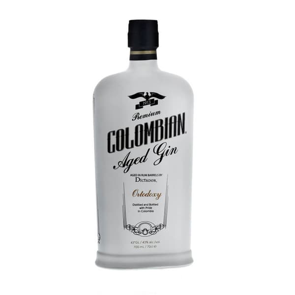 Dictador Premium Colombian Aged Gin White Bottle 70cl