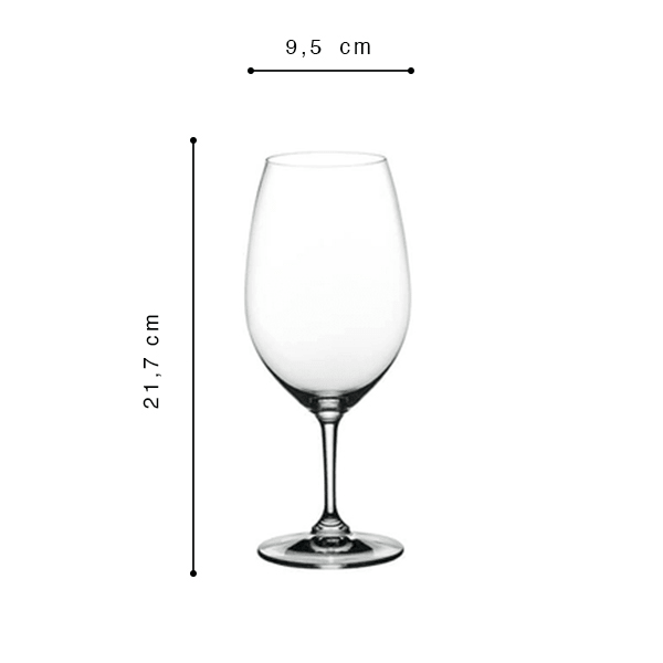 Nachtmann ViVino Bordeaux, Pack de 4