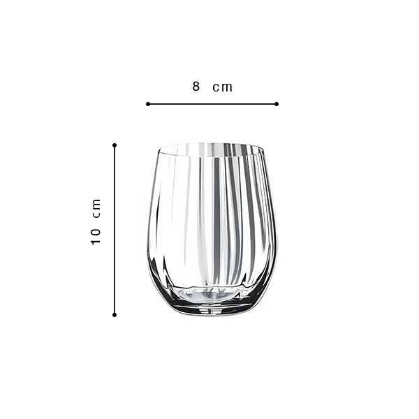 Riedel Optical O Verre à Whisky, Pack de 2