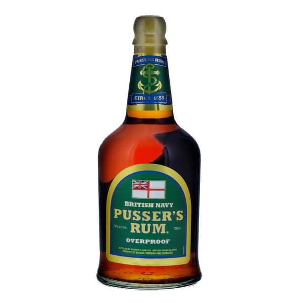 Pusser's British Navy Rum Overproof 70cl