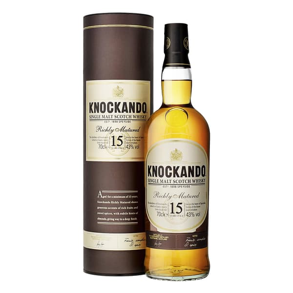 Knockando 15 Years Old Richly Matured Whisky 70cl