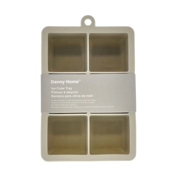 Danny Home Eiswürfelform Beige 6 Stück 16.5x10.7x4.5cm