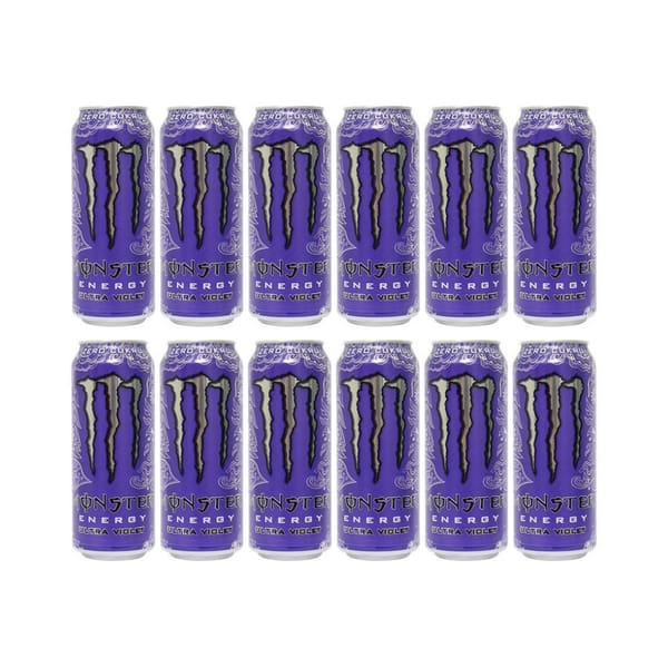 Monster Energy Drink Ultra Violet Sugarfree 50cl 12er Pack